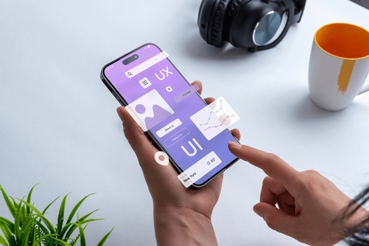 Mobile app development for iOS and Android with modern UI and scalable features